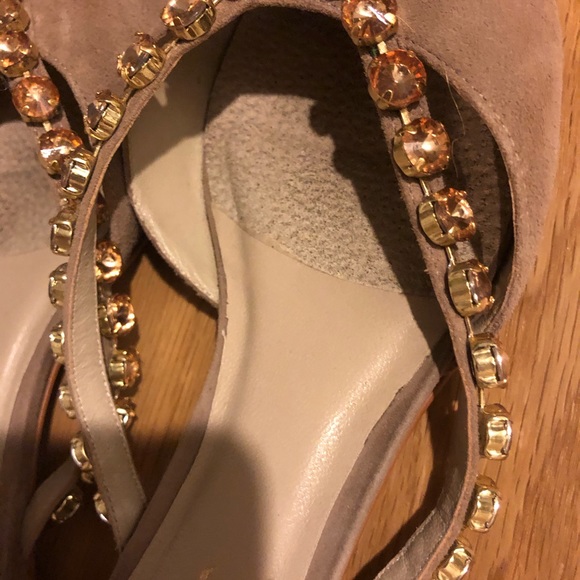 Jeweled slides from Anthropologie - Picture 2 of 4